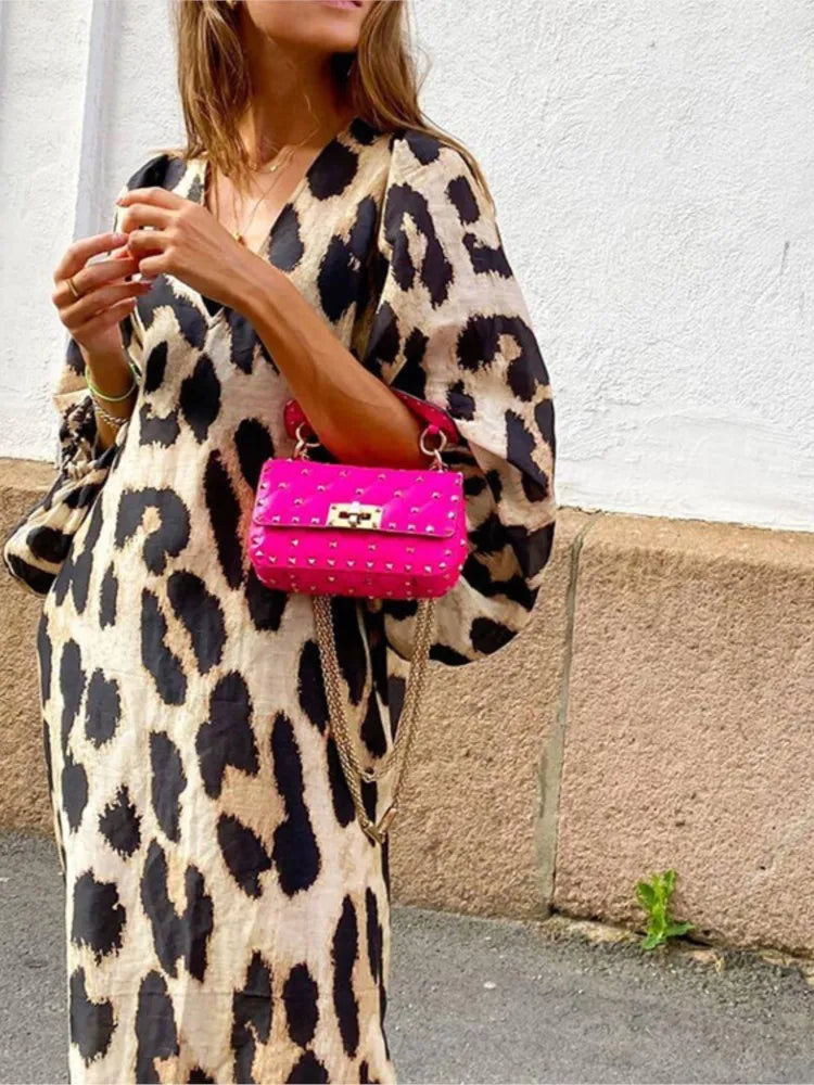 Terri | Leopard Print Dress