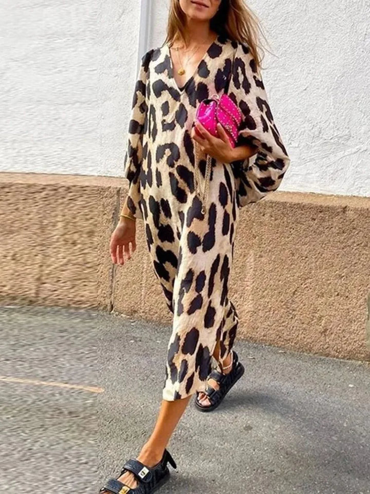 Terri | Leopard Print Dress
