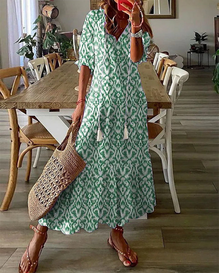 Zuany | Boho Tummy Coverage Dress