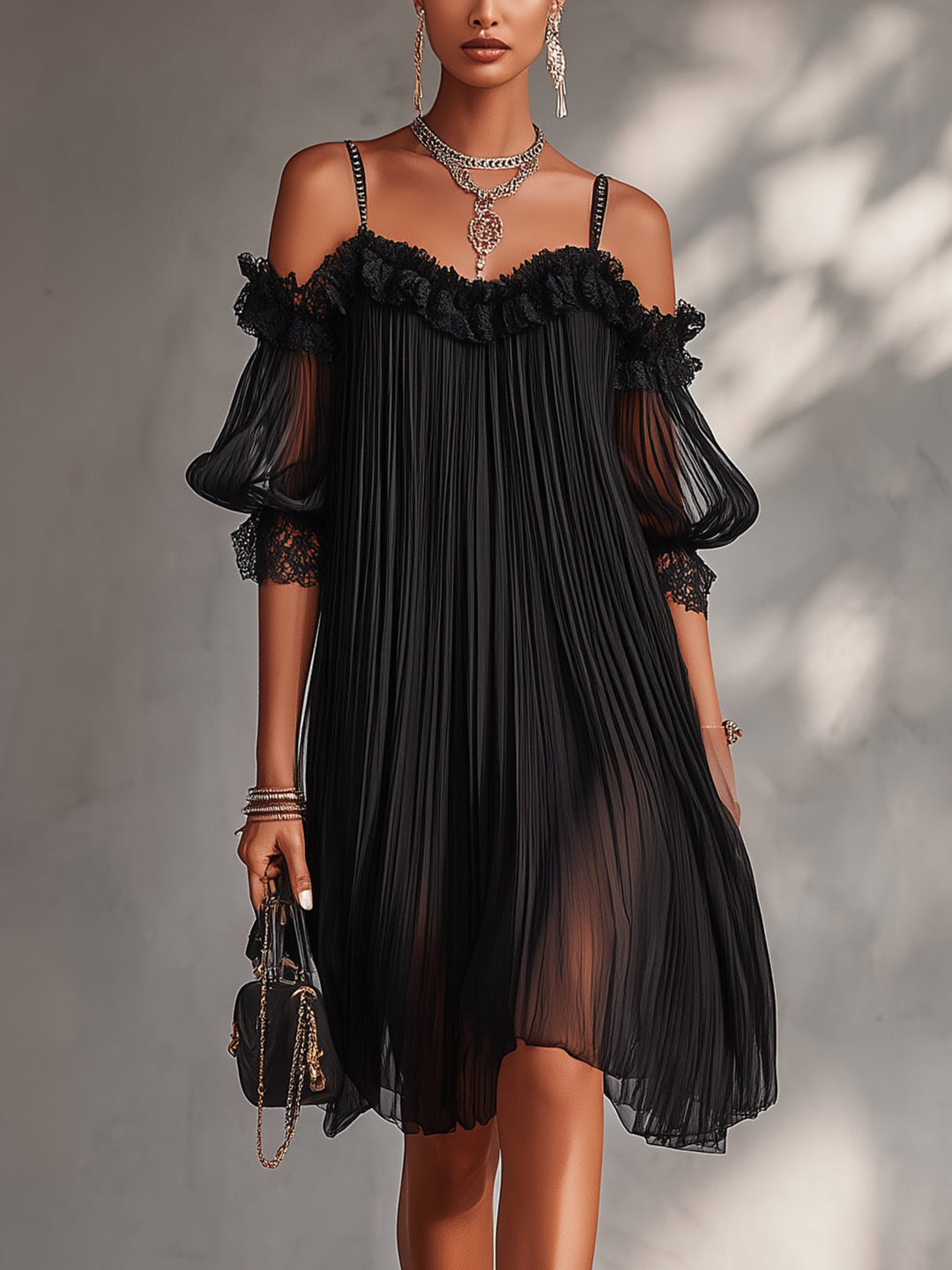 Jodie | Off-Shoulder Mini Dress