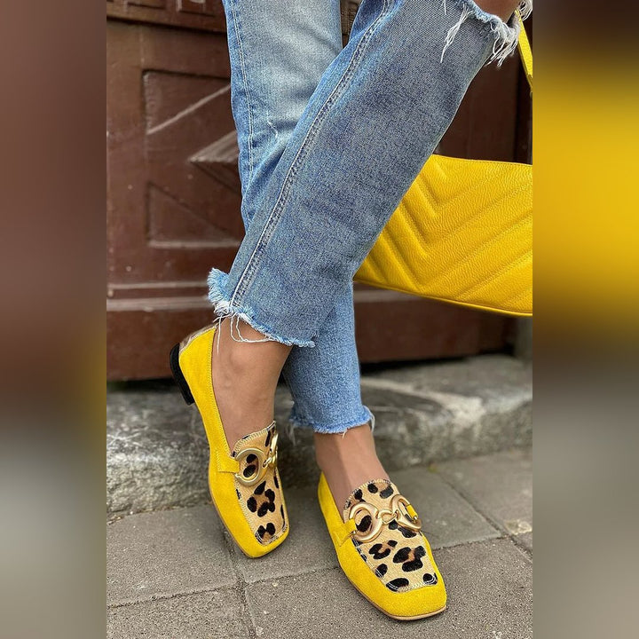 Jocelynn | Animal Print Loafers