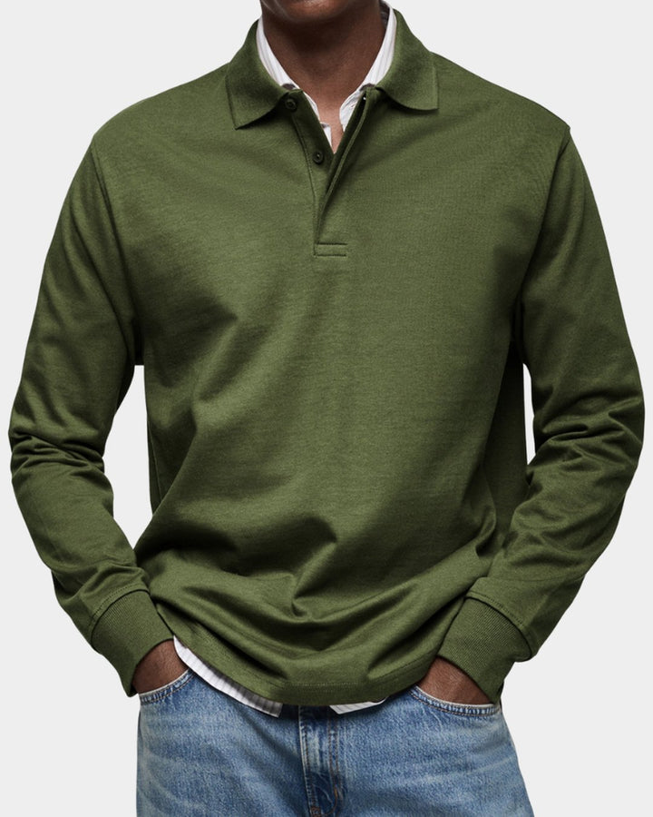 Godfrey | Classic Long-Sleeve Polo Shirt