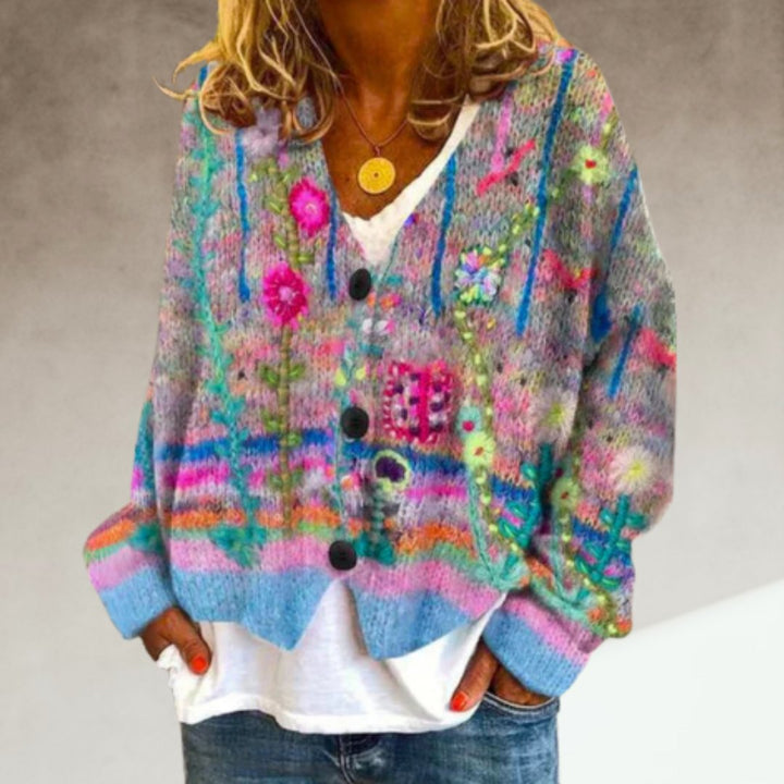 Hilda | Floral Cardigan