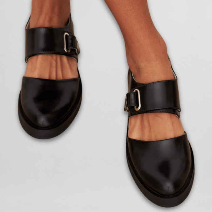Nedra | Mary Jane Shoes With Adjustable Buckle