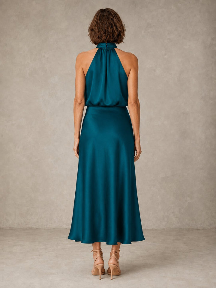 Lura | Halter Evening Dress