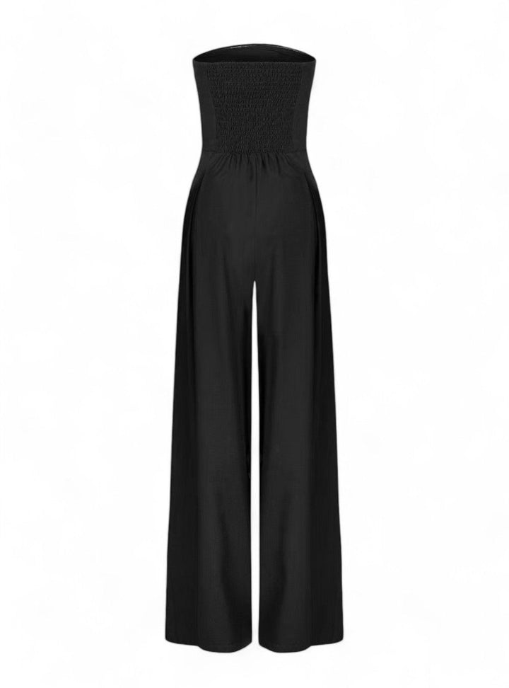 Kyline | Luxe Strapless Jumpsuit