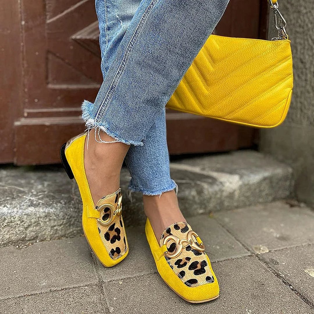Jocelynn | Animal Print Loafers