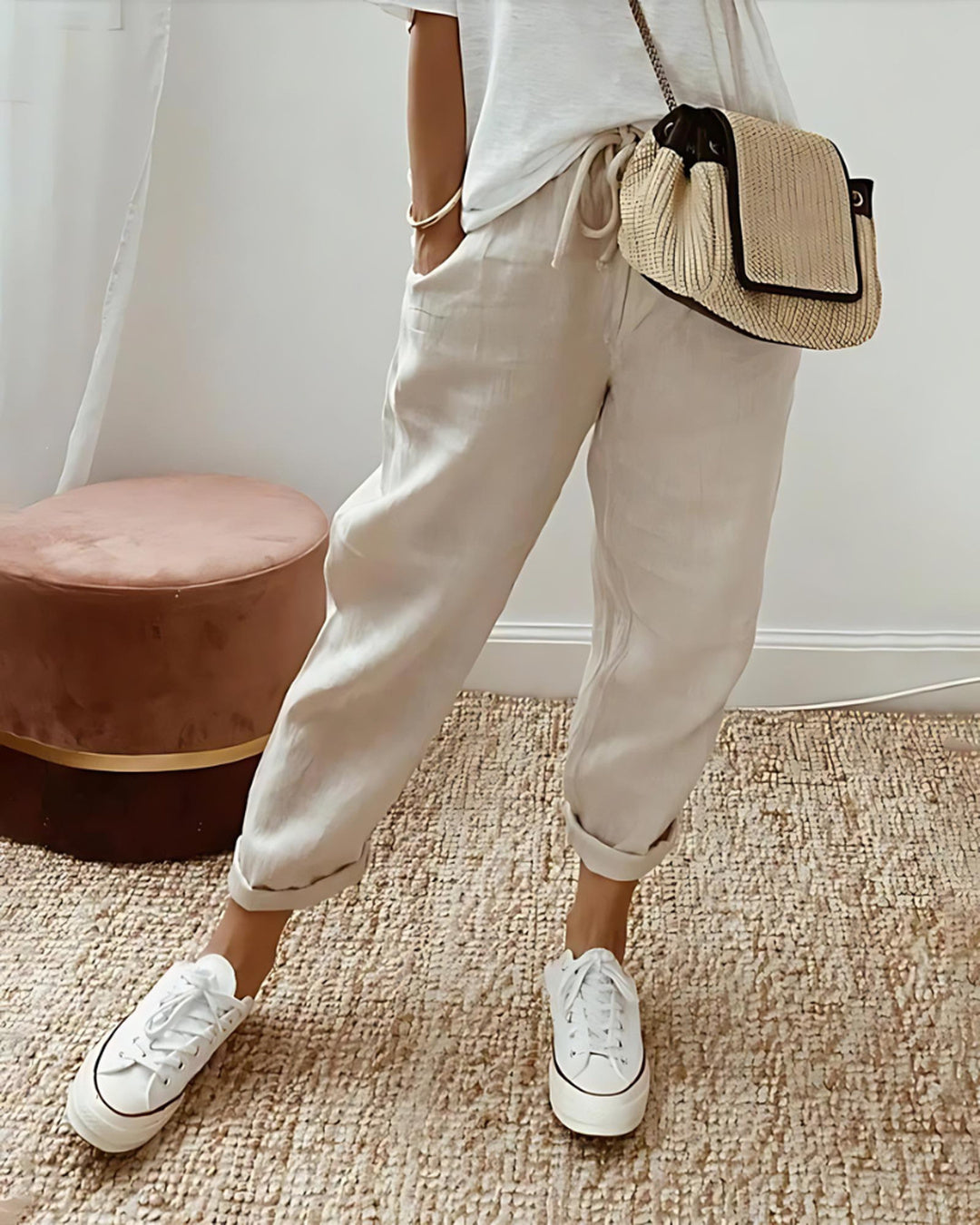 Juliette | Breathable Linen Pants