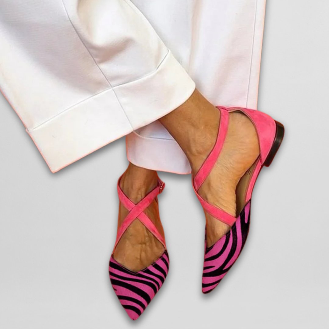 Nevada | Ballet Flats With Straps