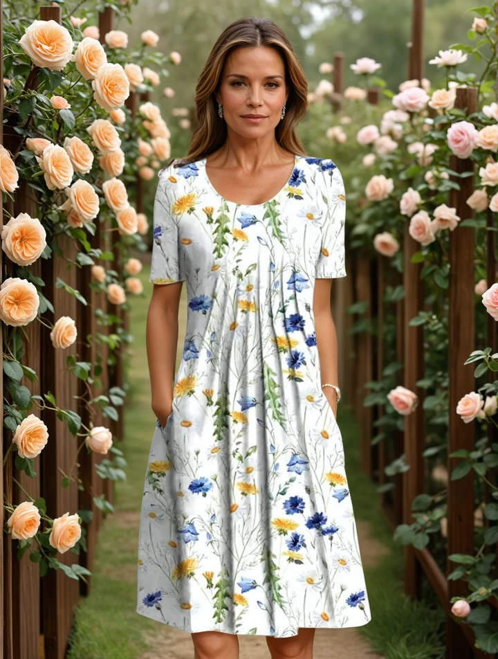 Marcelle | Elegant Dress With Tummy Coverage