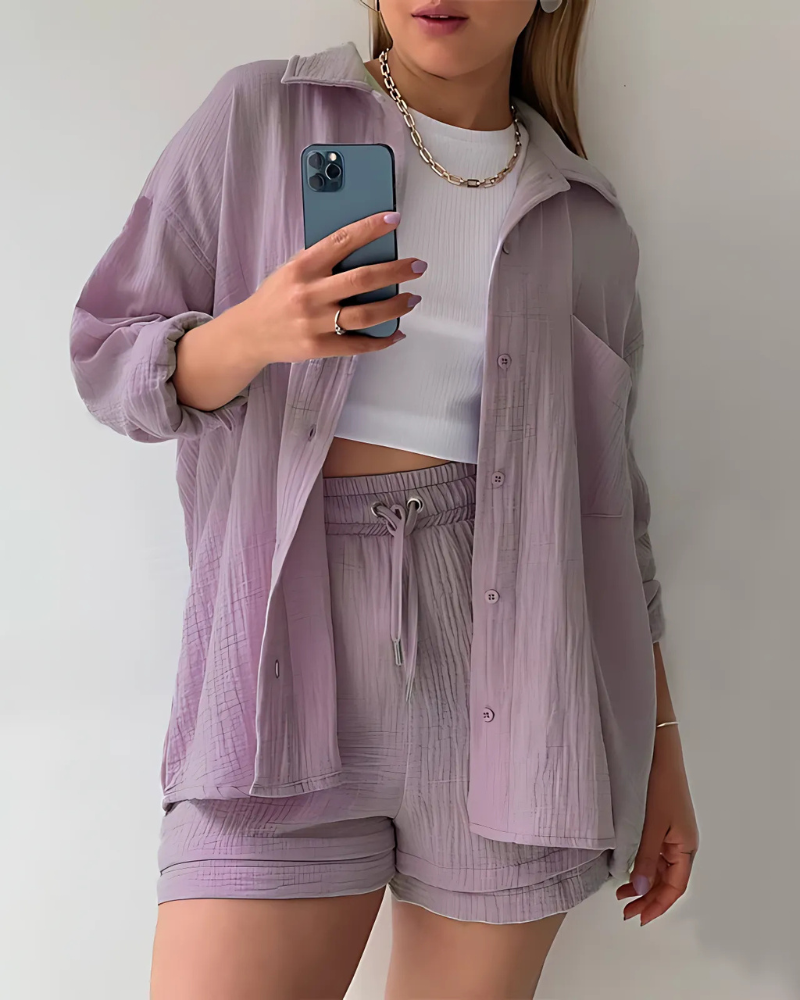 Sussie | Two-Piece Short Set for Women