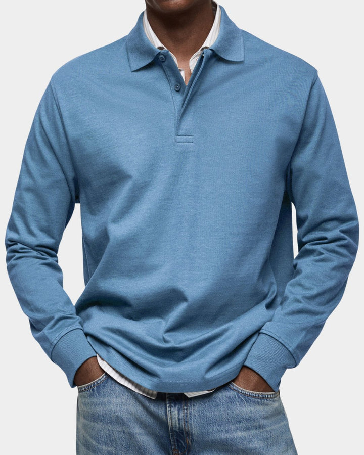 Godfrey | Classic Long-Sleeve Polo Shirt