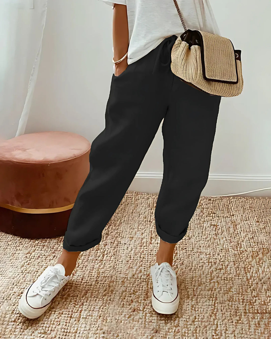 Juliette | Breathable Linen Pants