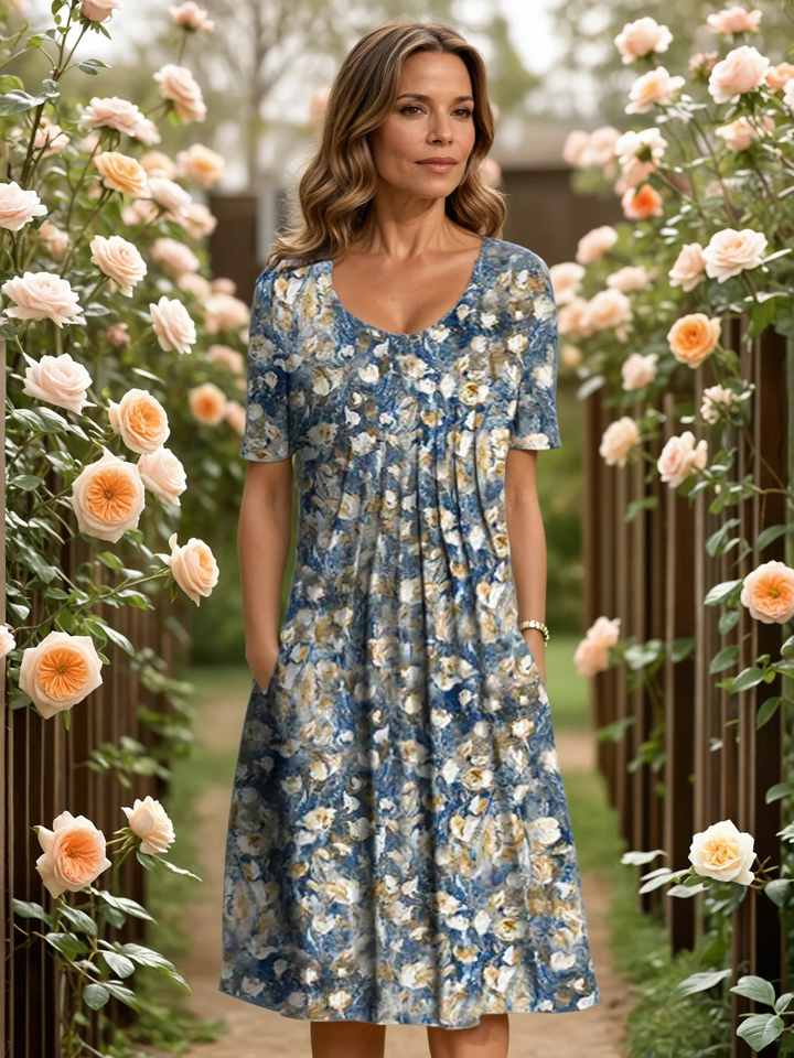 Marcelle | Elegant Dress With Tummy Coverage