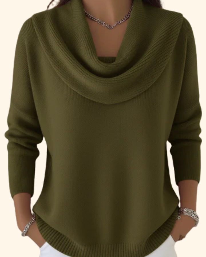 Judy | Cowl Neck Sweater