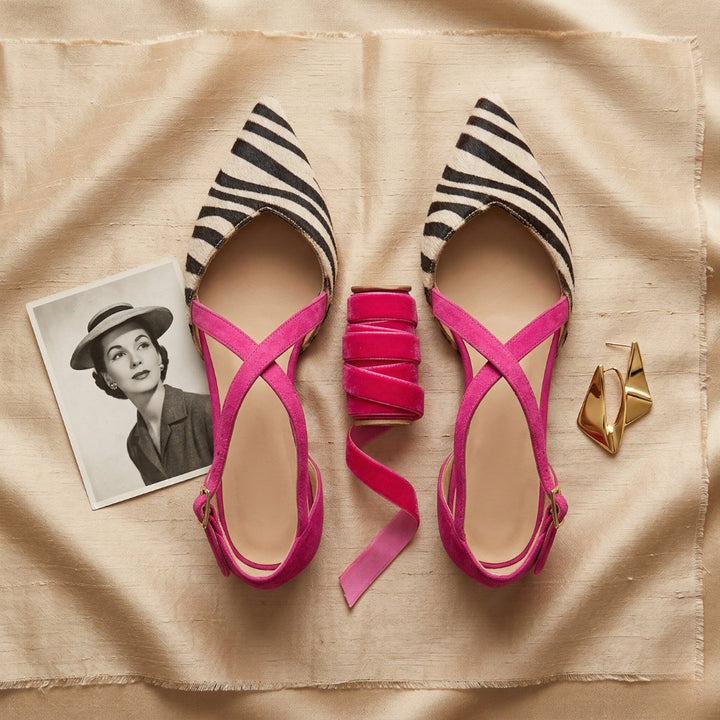 Nevada | Ballet Flats With Straps