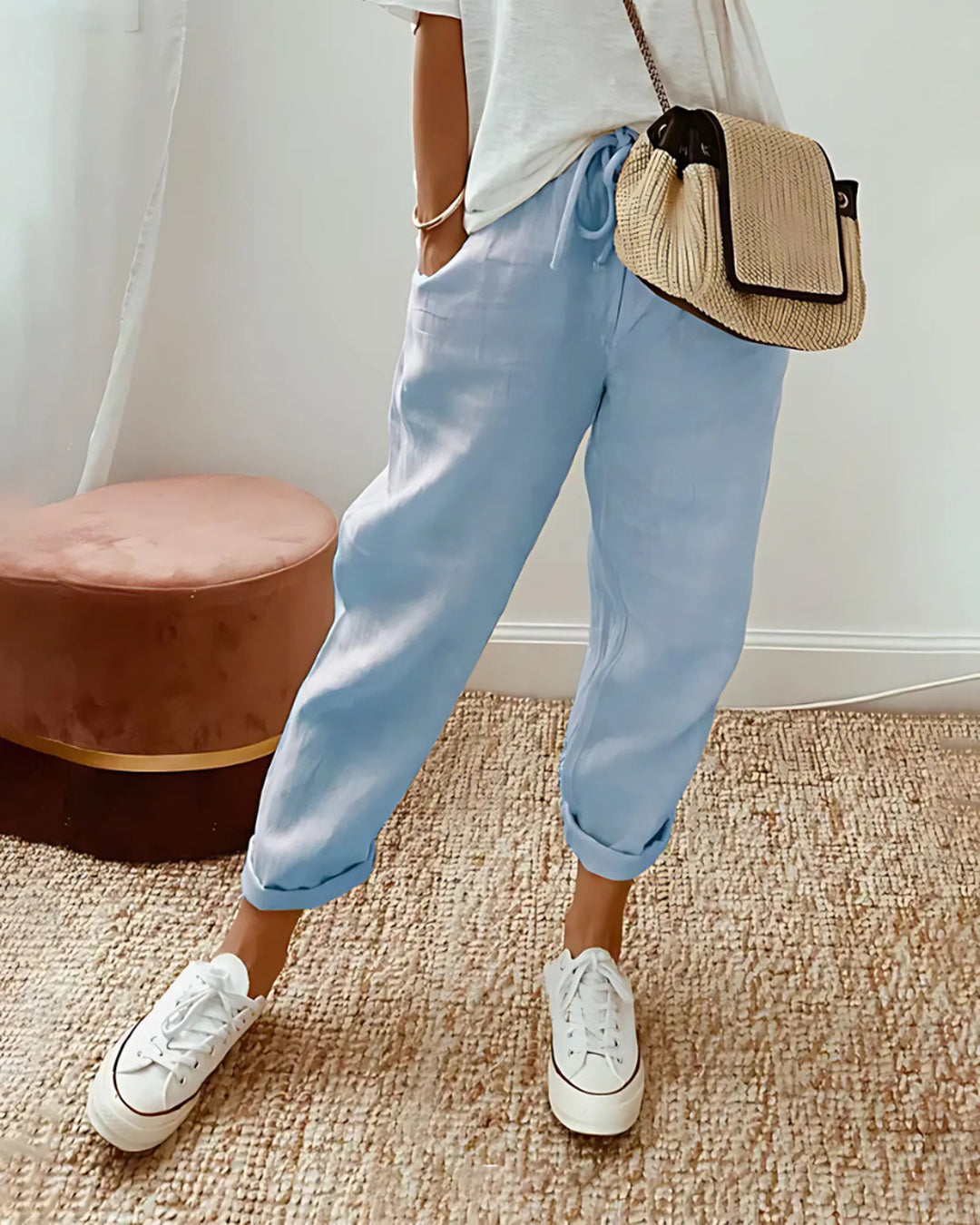 Juliette | Breathable Linen Pants