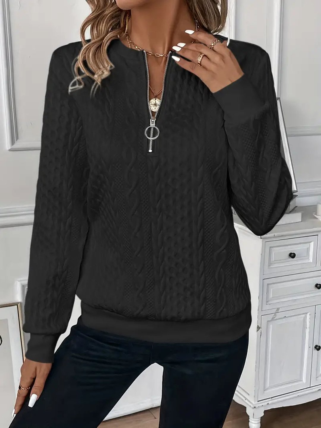 Ida | Jumper with Zip