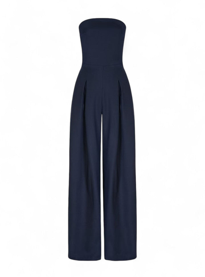 Kyline | Luxe Strapless Jumpsuit
