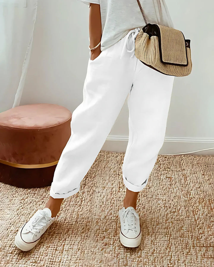 Juliette | Breathable Linen Pants
