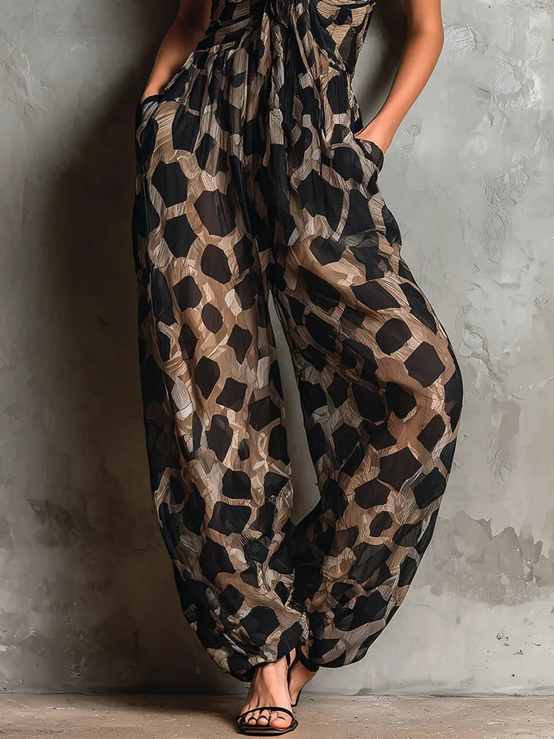 Eleanor | Leopard Print Jumpsuit