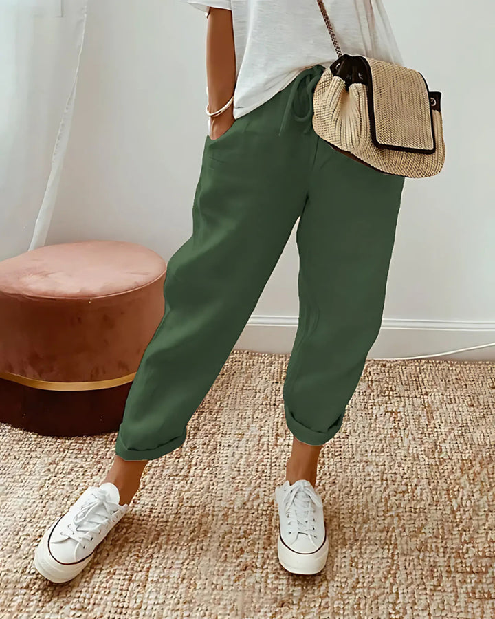Juliette | Breathable Linen Pants