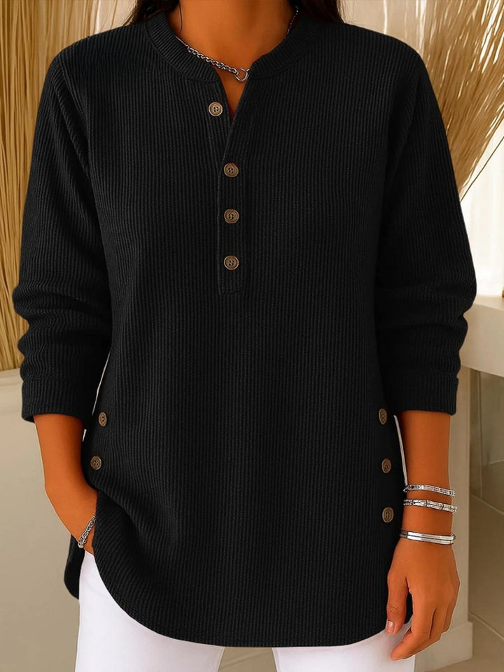 Laurentia | Button Henley Tunic