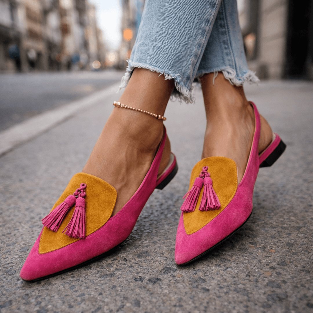 Bliss | Sandals with Straps and Tassels