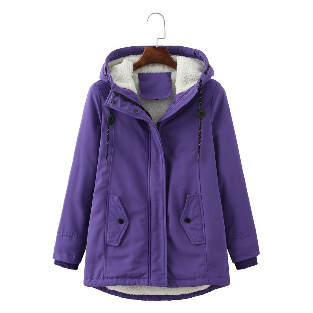 Luann | Cozy Hooded Cold Weather Coat