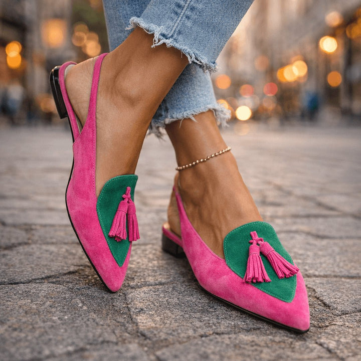 Bliss | Sandals with Straps and Tassels