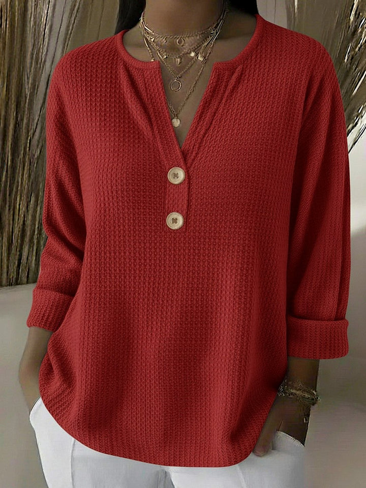 Vonnie | Henley Button Top