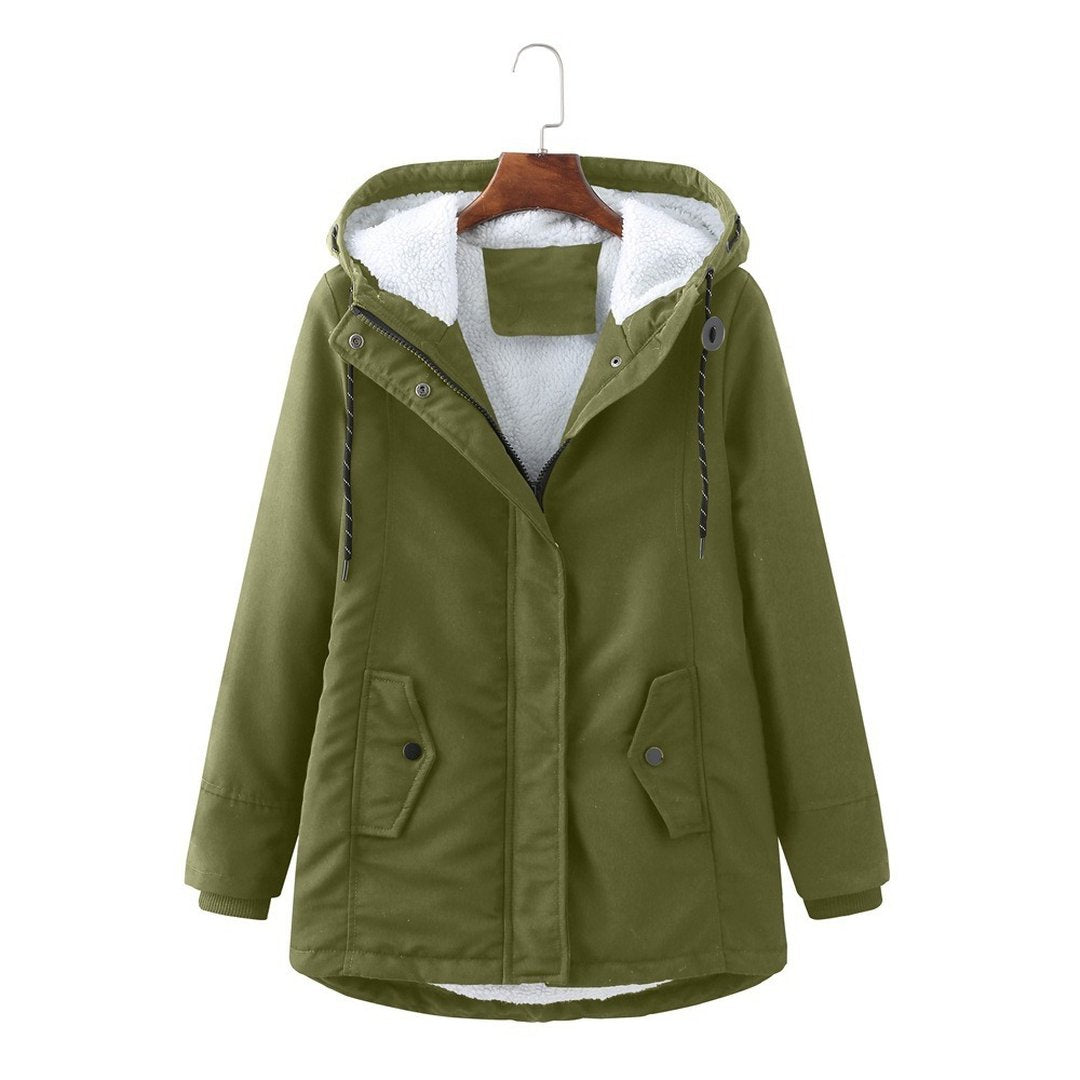 Luann | Cozy Hooded Cold Weather Coat