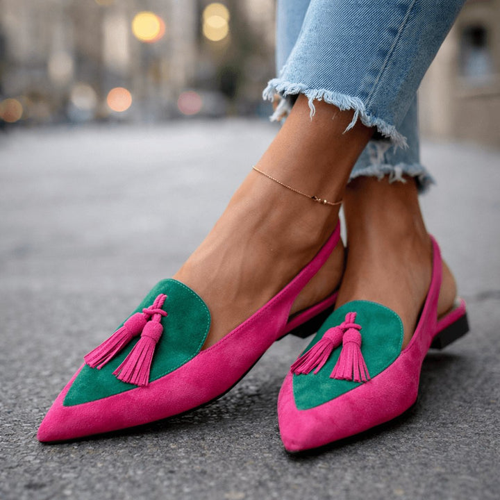Bliss | Sandals with Straps and Tassels