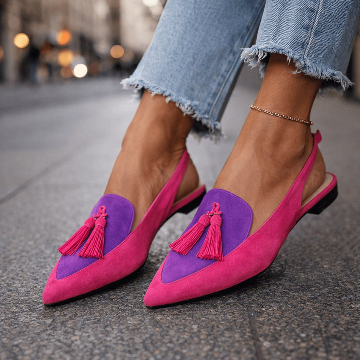Bliss | Sandals with Straps and Tassels
