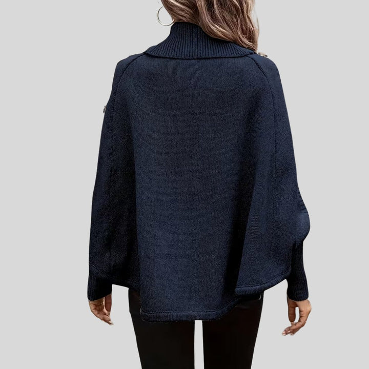 Jennie | High-Neck Cable-Knit Sweater