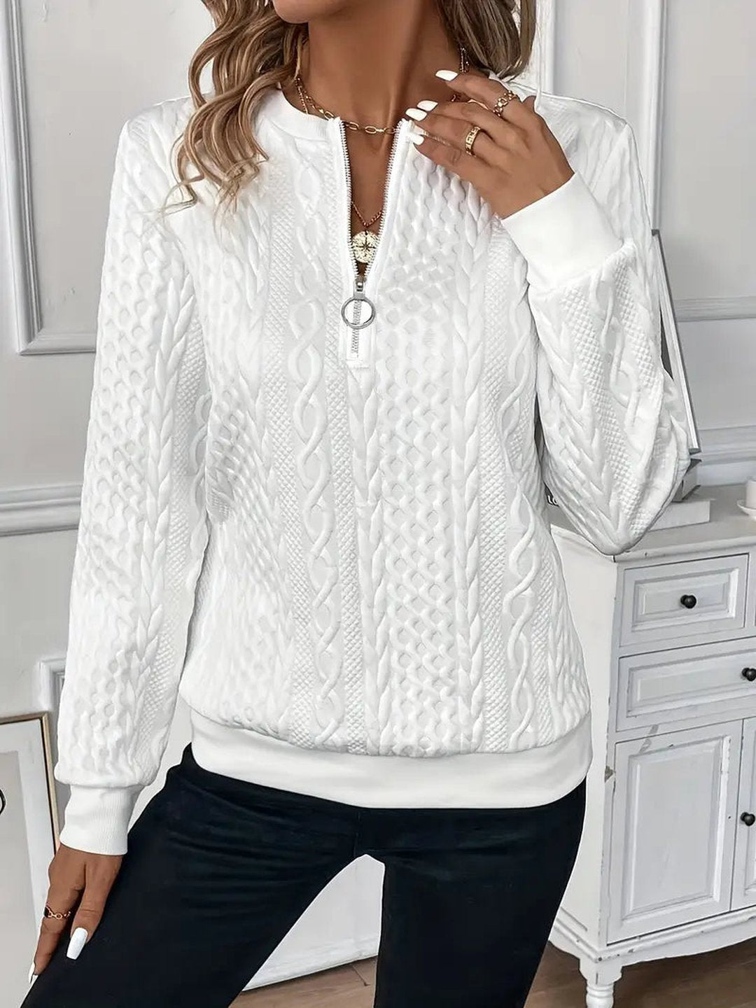 Ida | Jumper with Zip