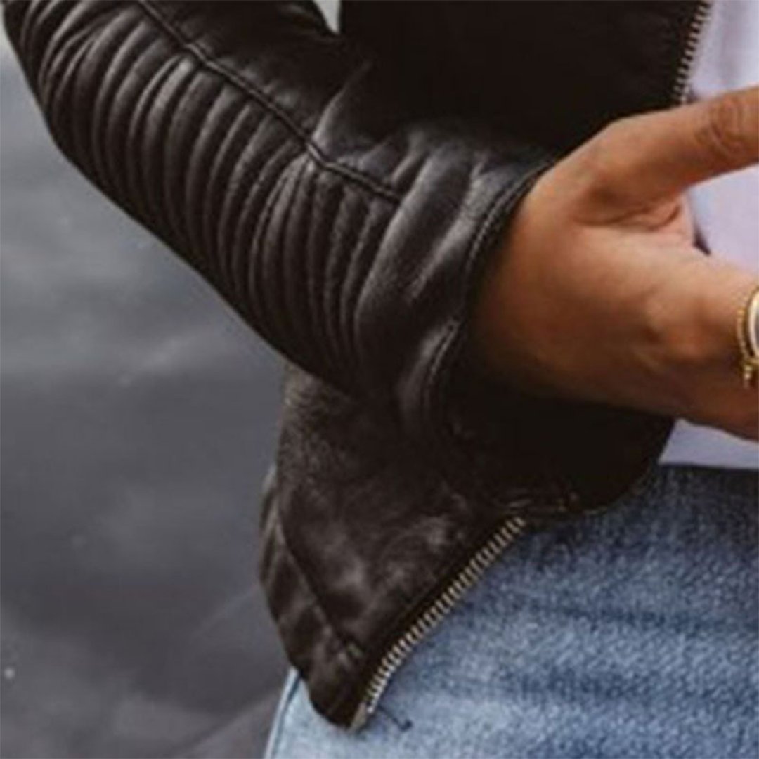 Fawn | Genuine Leather Jacket