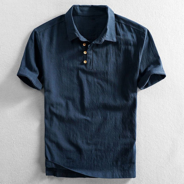 Tobias | Classic Linen Polo