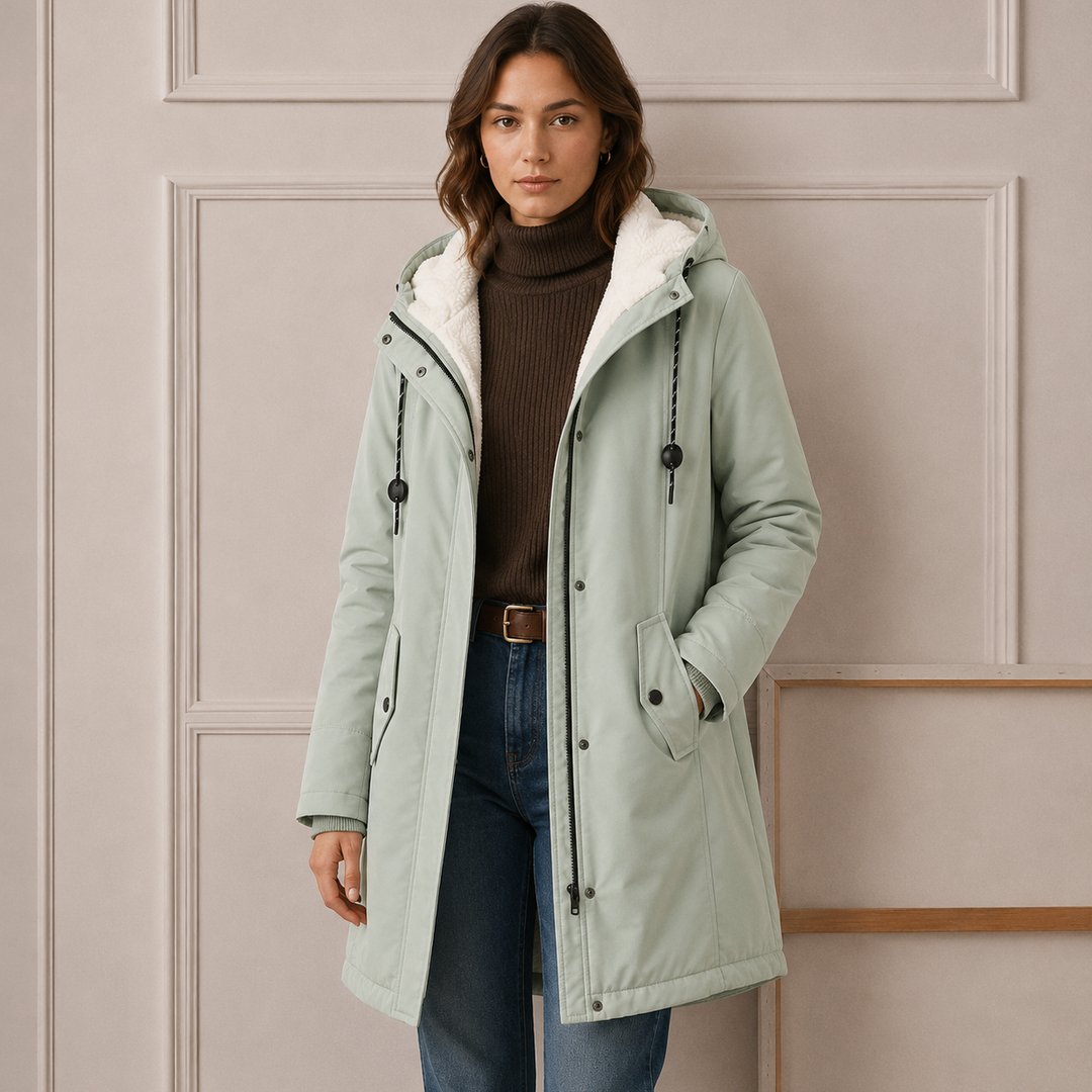 Luann | Cozy Hooded Cold Weather Coat