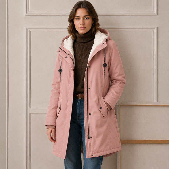 Luann | Cozy Hooded Cold Weather Coat
