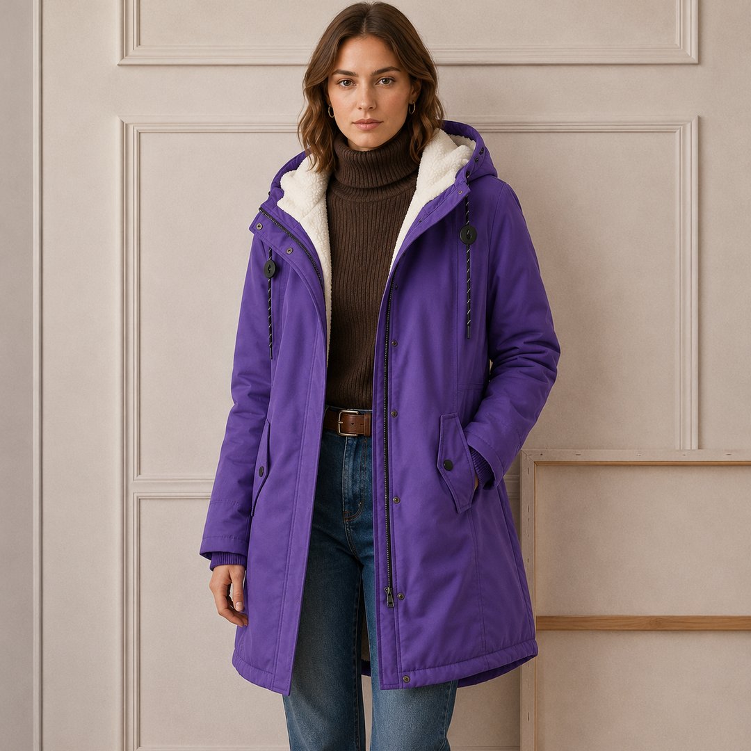 Luann | Cozy Hooded Cold Weather Coat