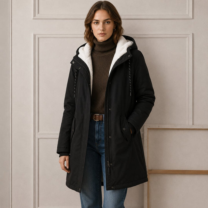 Luann | Cozy Hooded Cold Weather Coat