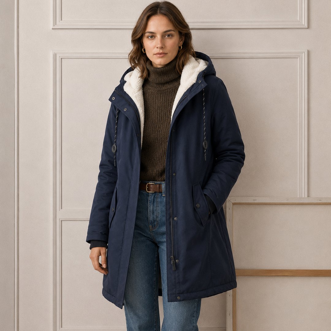 Luann | Cozy Hooded Cold Weather Coat