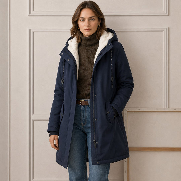Luann | Cozy Hooded Cold Weather Coat