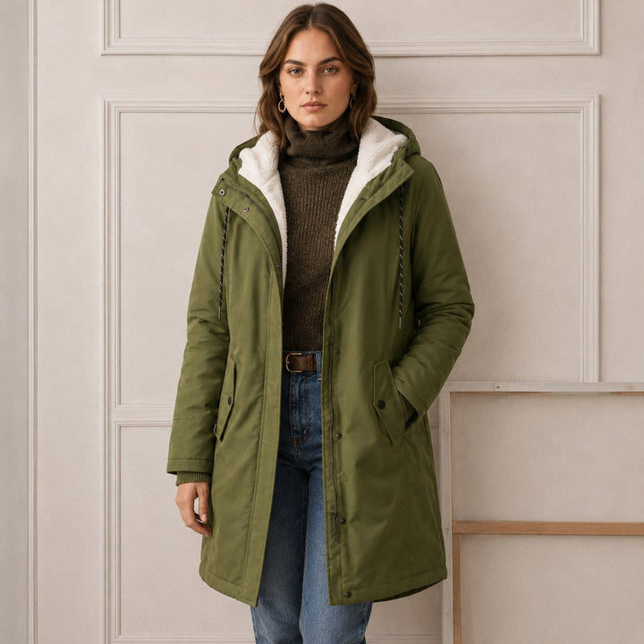Luann | Cozy Hooded Cold Weather Coat
