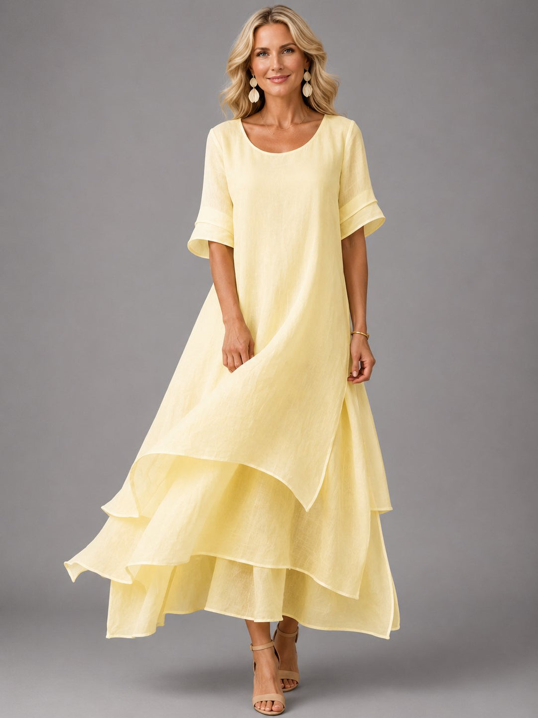 Peggy | Flowing Grace Maxi Dress