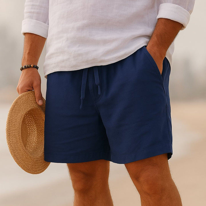 Henri | Comfortable Linen Shorts