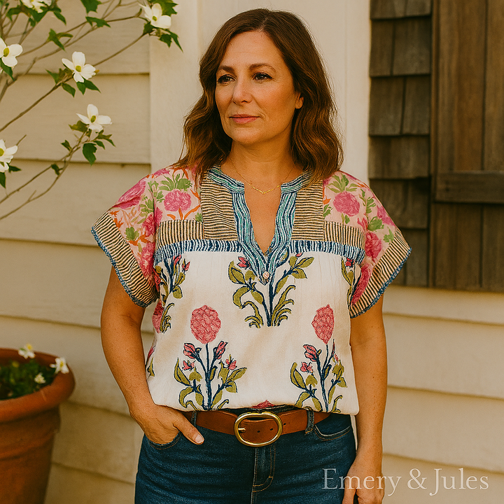 Cloe | Elegant Bohemian Blouse