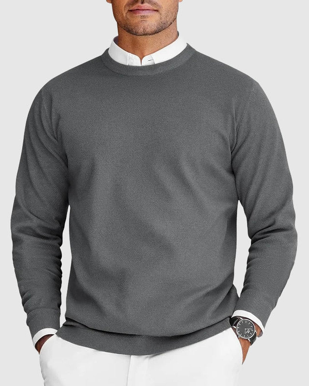 Hubert | Crew Neck Pullover
