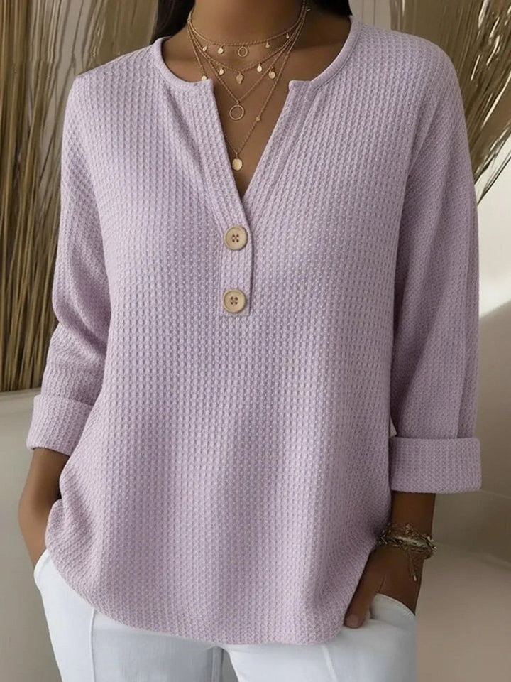 Vonnie | Henley Button Top